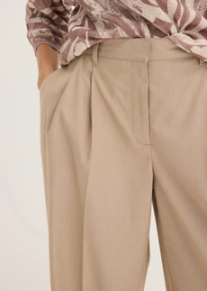 Pantaloni barrel • bej-camel mat • magazin bonprix