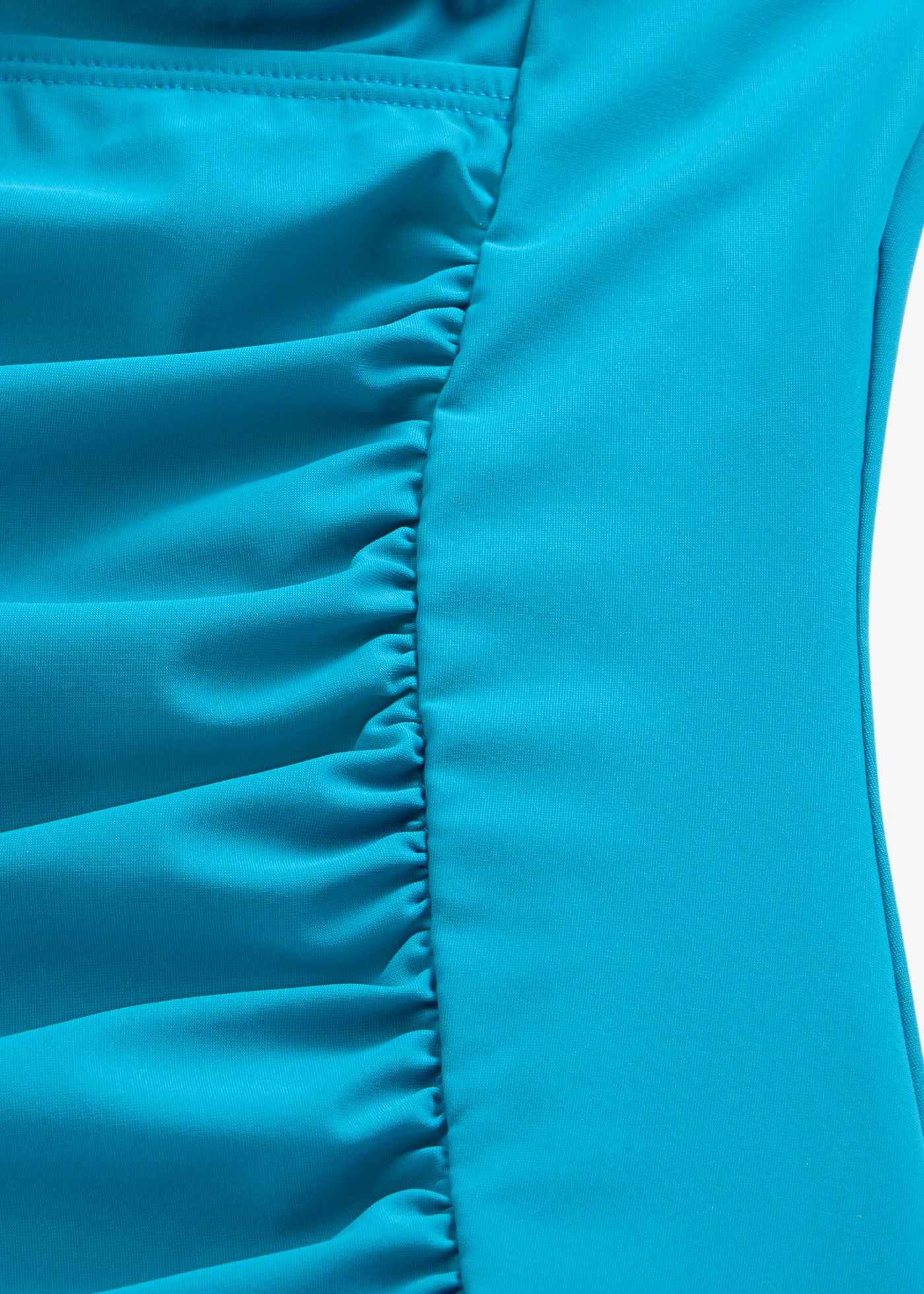 Costum de baie cu efect modelator mediu, cu aspect petrecut • albastru/verde • magazin bonprix