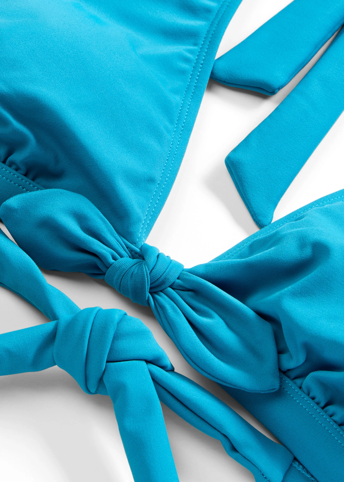 Nyakpántos bikini felső • olajkék • bonprix áruház