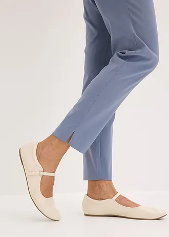 Stretch broek • rookblauw • bonprix online shop