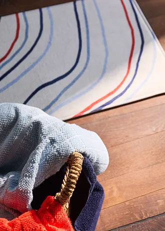 Badmat met memory foam, Kleur: crème