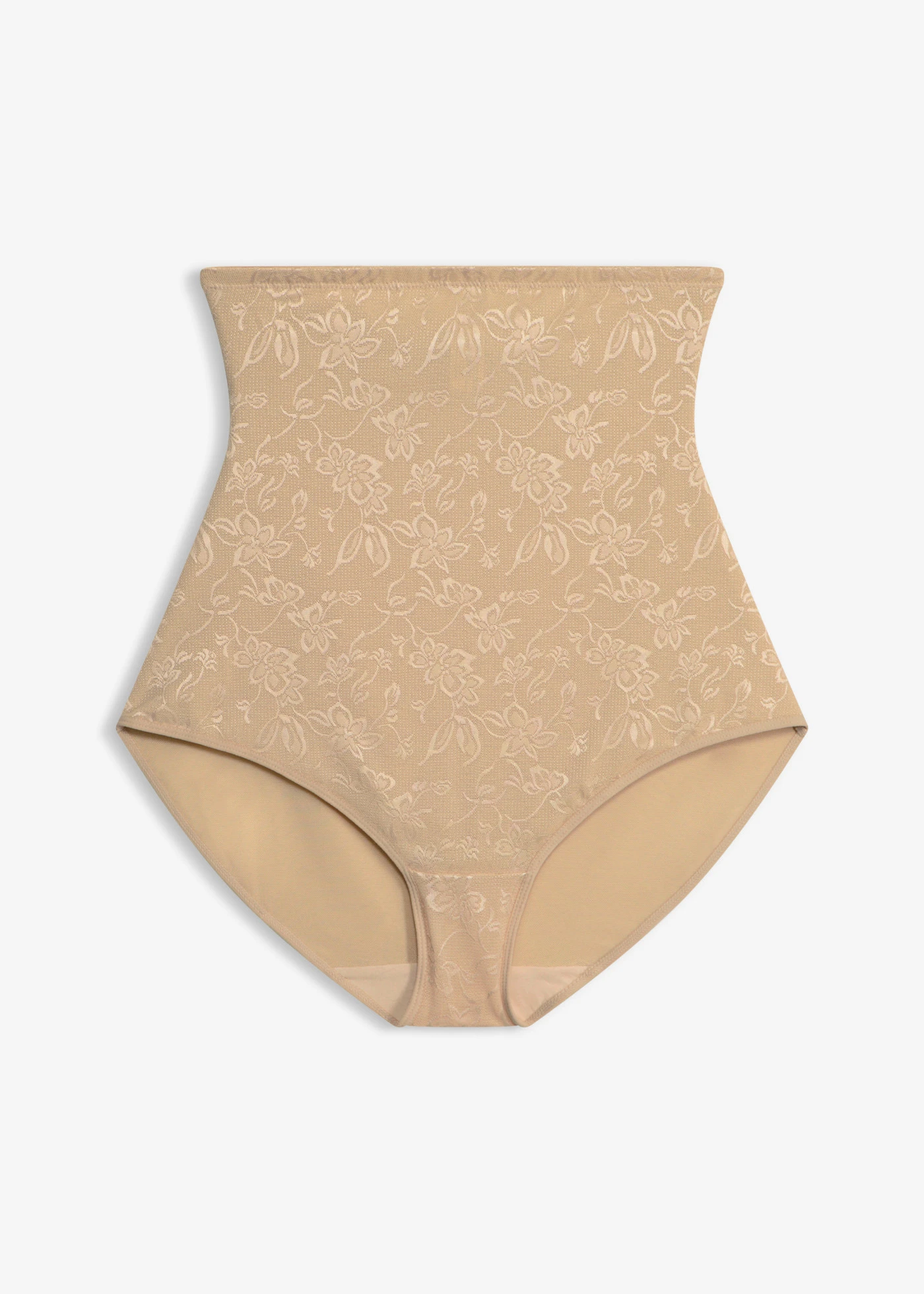 Slip sculptant taille haute en dentelle douce, maintien modéré • marron clair • product-page.page-title-suffix