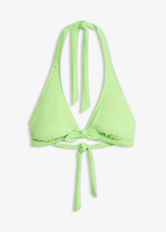 Bikinová podprsenka neckholder • zelerovo zelená • obchod bonprix