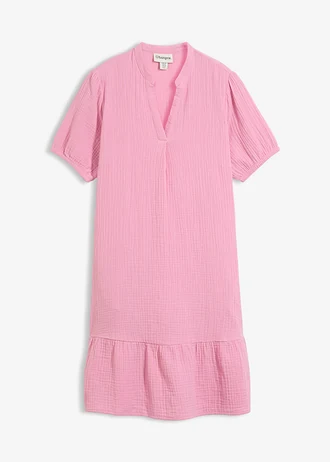 Mini jurk van mousseline
