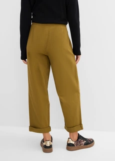 Pantalon ballon 100% coton, Couleur: vert nature