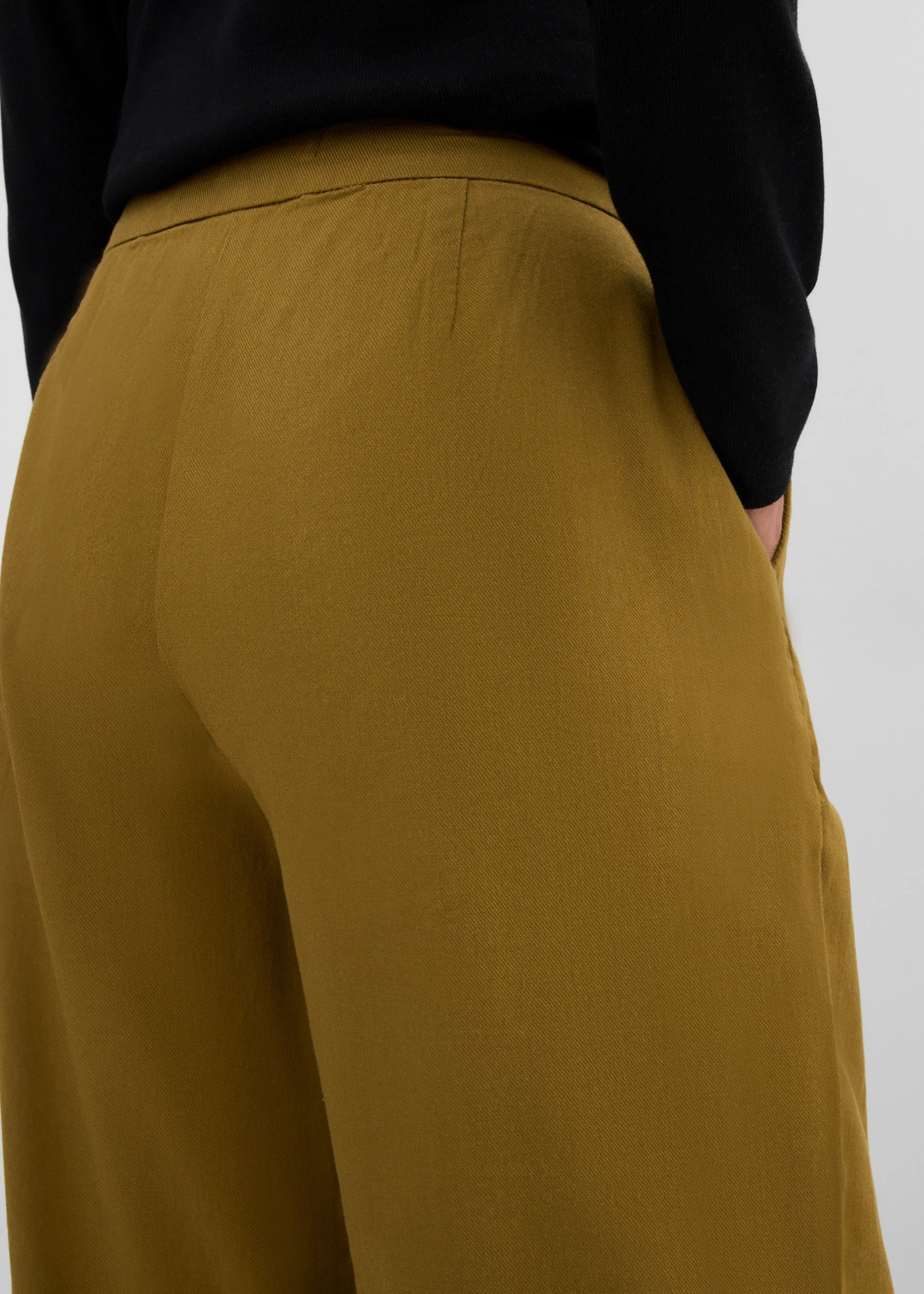 Pantalon ballon 100% coton • vert nature • Boutique bonprix