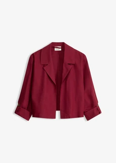 Veste en lin et coton