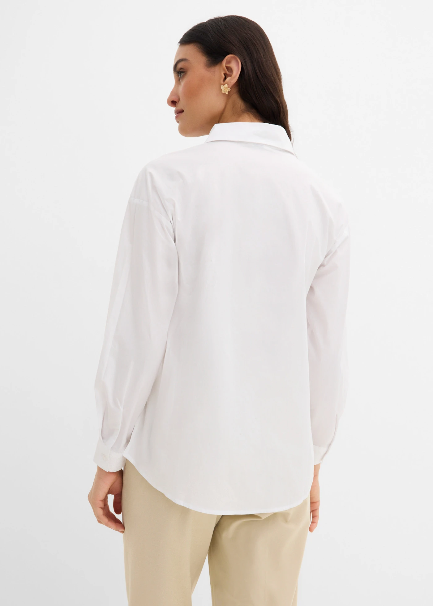 Chemisier avec broderie • blanc-rouge salsa imprimé • Boutique bonprix