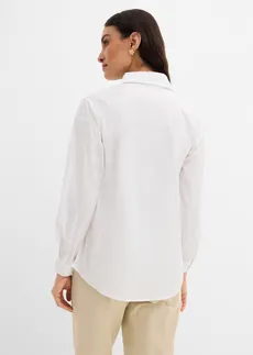 Chemisier avec broderie • blanc-rouge salsa imprimé • Boutique bonprix