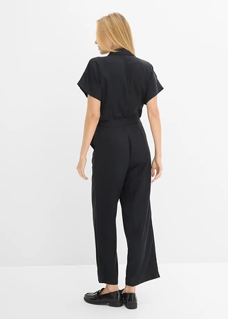 Combinaison en lyocell fluide • noir • Boutique bonprix