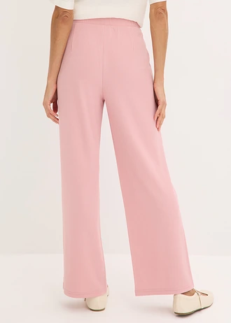 Instapbroek van stevige interlock, Kleur: asroze