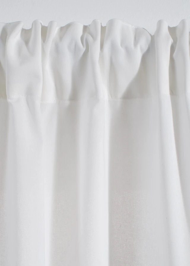 Rideau en coton (1 pce) • écru-marron clair • product-page.page-title-suffix