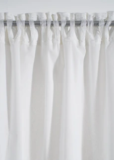 Gordijn van biologisch katoen (1 stuk) • off white-lichtbruin • bonprix online shop