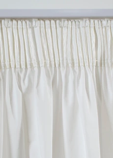 Gordijn van biologisch katoen (1 stuk) • off white-lichtbruin • bonprix online shop