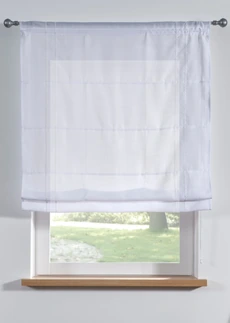 Rulou cu falduri • alb • magazin bonprix