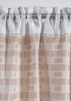 Panneau en jacquard coton (1 pce), Couleur: écru