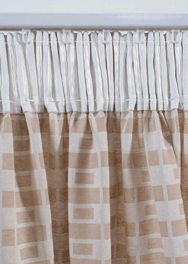 Panneau en jacquard coton (1 pce) • ecru • product-page.page-title-suffix