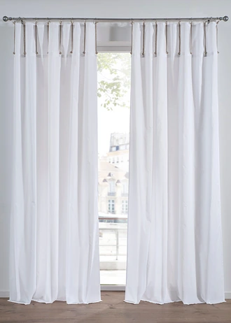 Gordijn met ringen (1 stuk)