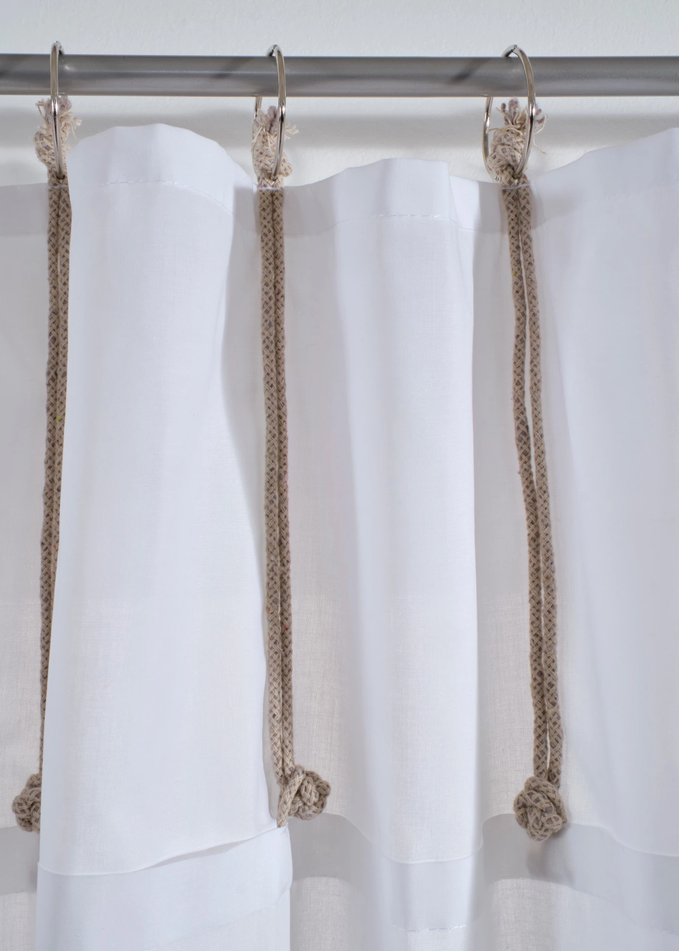 Gordijn met ringen (1 stuk) • wit • bonprix online shop