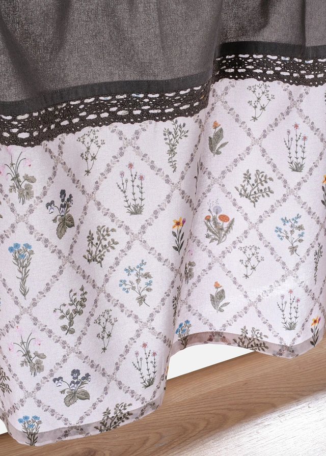 Valletje van biologisch katoen, Kleur: grijs-beige