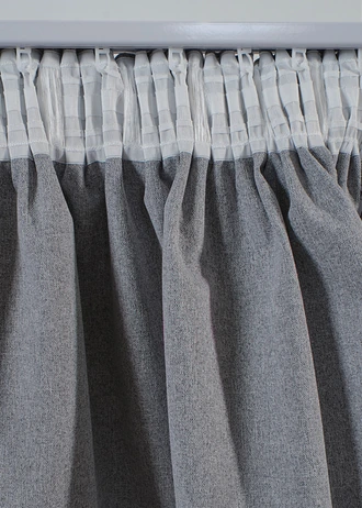 Zatemňujúci záves s vnútorným vrstvením (1 ks v balení) • svetlosivá • obchod bonprix