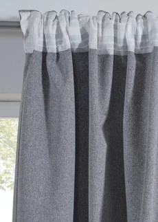 Rideau occultant à revêtement intérieur (1 pce) • gris clair • Boutique bonprix