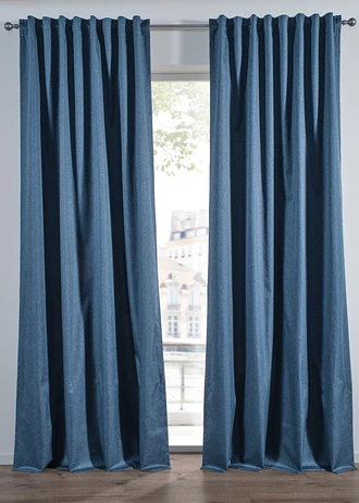 Sötétítő függöny, szín: kék
