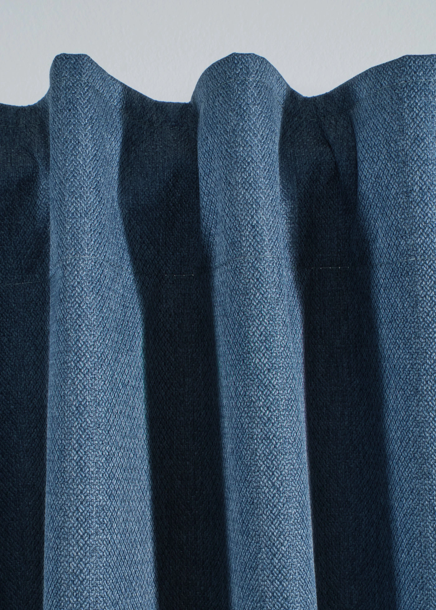 Verduisterend gordijn met structuur (1 stuk) • blauw • bonprix online shop