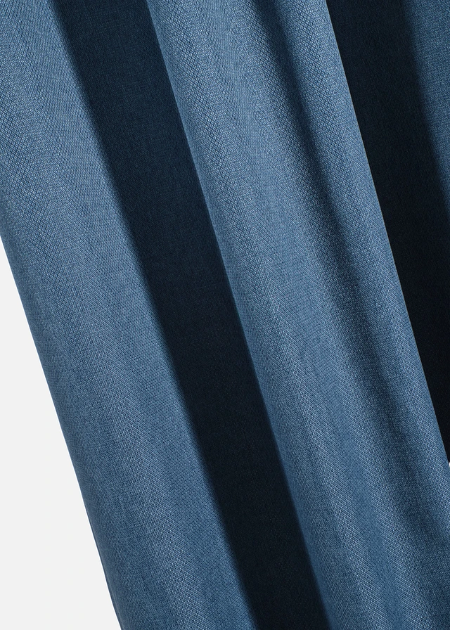 Rideau occultant texturé (1 pce) • bleu • product-page.page-title-suffix