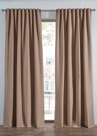 Zasłona zaciemniająca z powlekaną czarną tylną stroną (1 szt.)