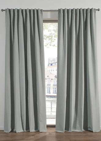 Zatemňujúci záves s vrstvenou čiernou zadnou stranou (1 ks v balení)