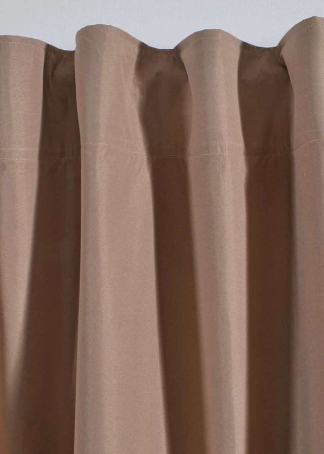 Rideau occultant avec envers enduit noir (1 pce) • caramel • product-page.page-title-suffix