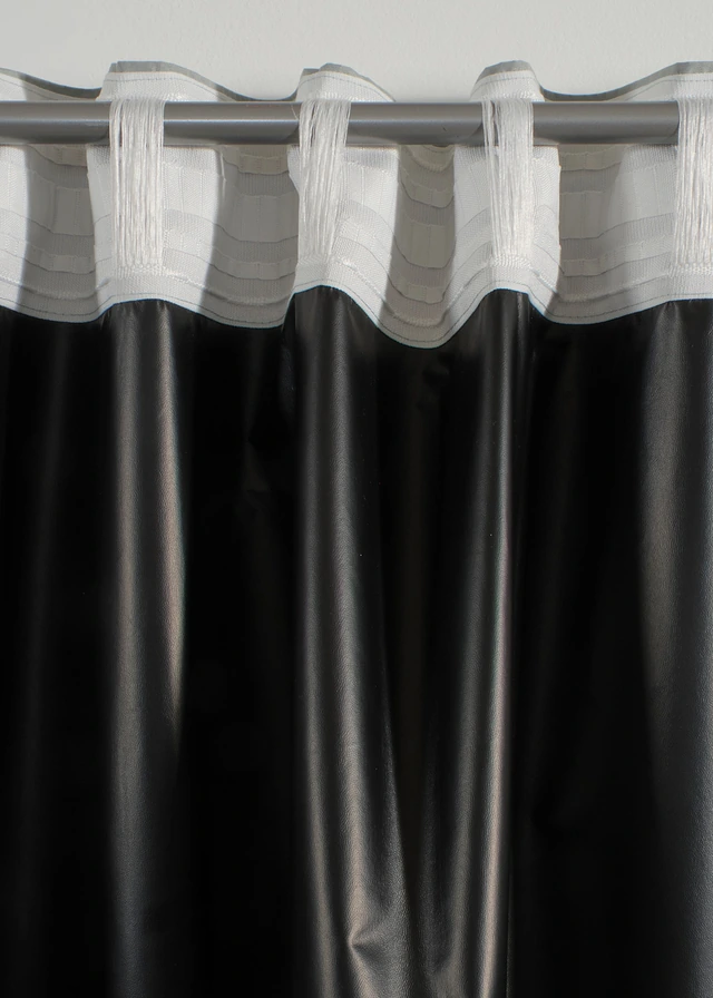 Rideau occultant avec envers enduit noir (1 pce) • vert tilleul • product-page.page-title-suffix
