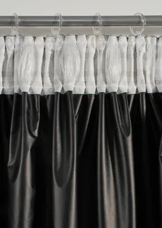 Rideau panneau occultant avec revers noir opaque (1 pce) • vert tilleul • Boutique bonprix