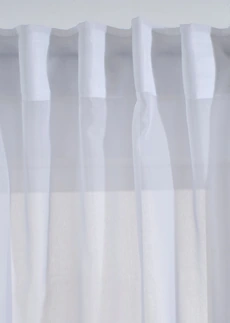 Voilage texturé en diverses tailles (1 pce) • blanc • Boutique bonprix