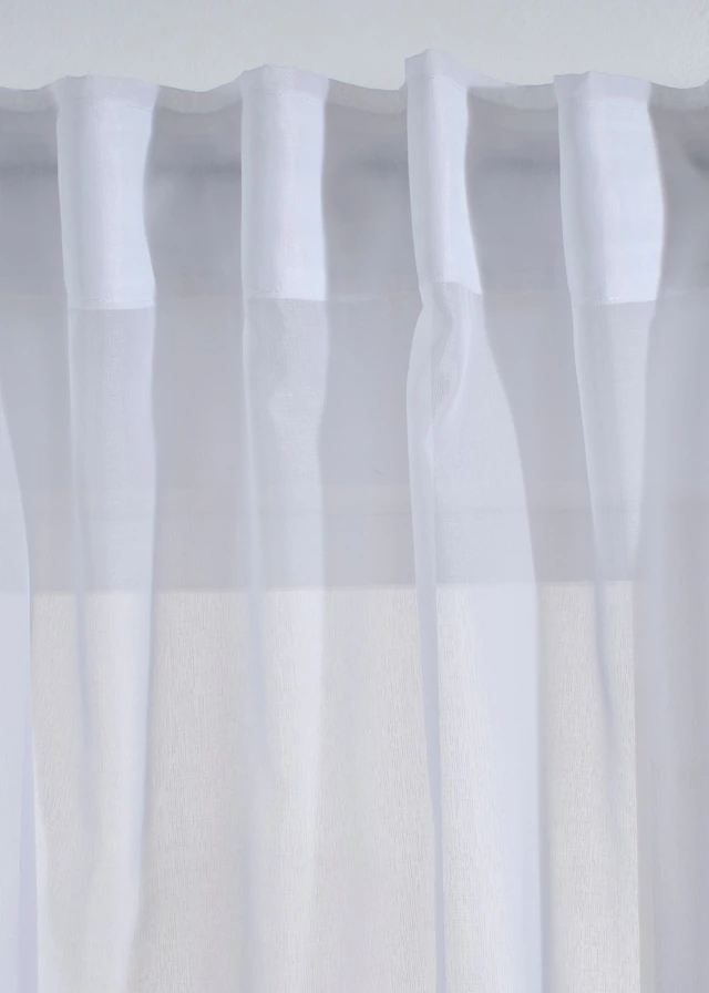 Voilage texturé, disponible en extra long et large (1 pce) • blanc • product-page.page-title-suffix