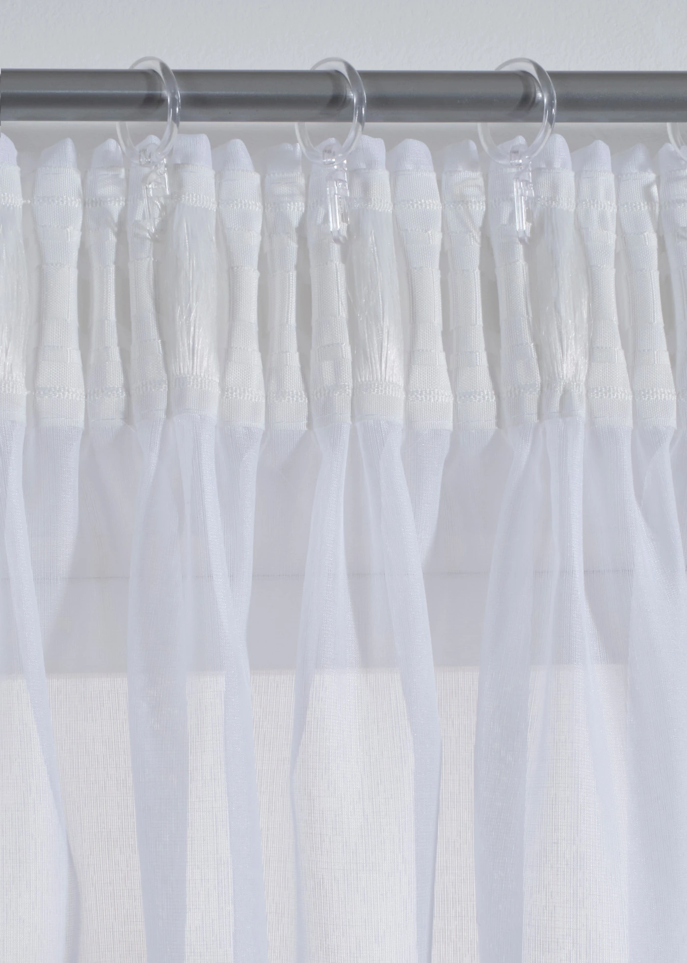 Voilage texturé en diverses tailles (1 pce) • blanc • Boutique bonprix