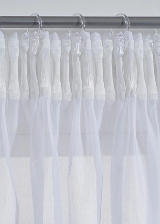 Záclona v rôznych veľkostiach (1 ks v balení) • biela • obchod bonprix