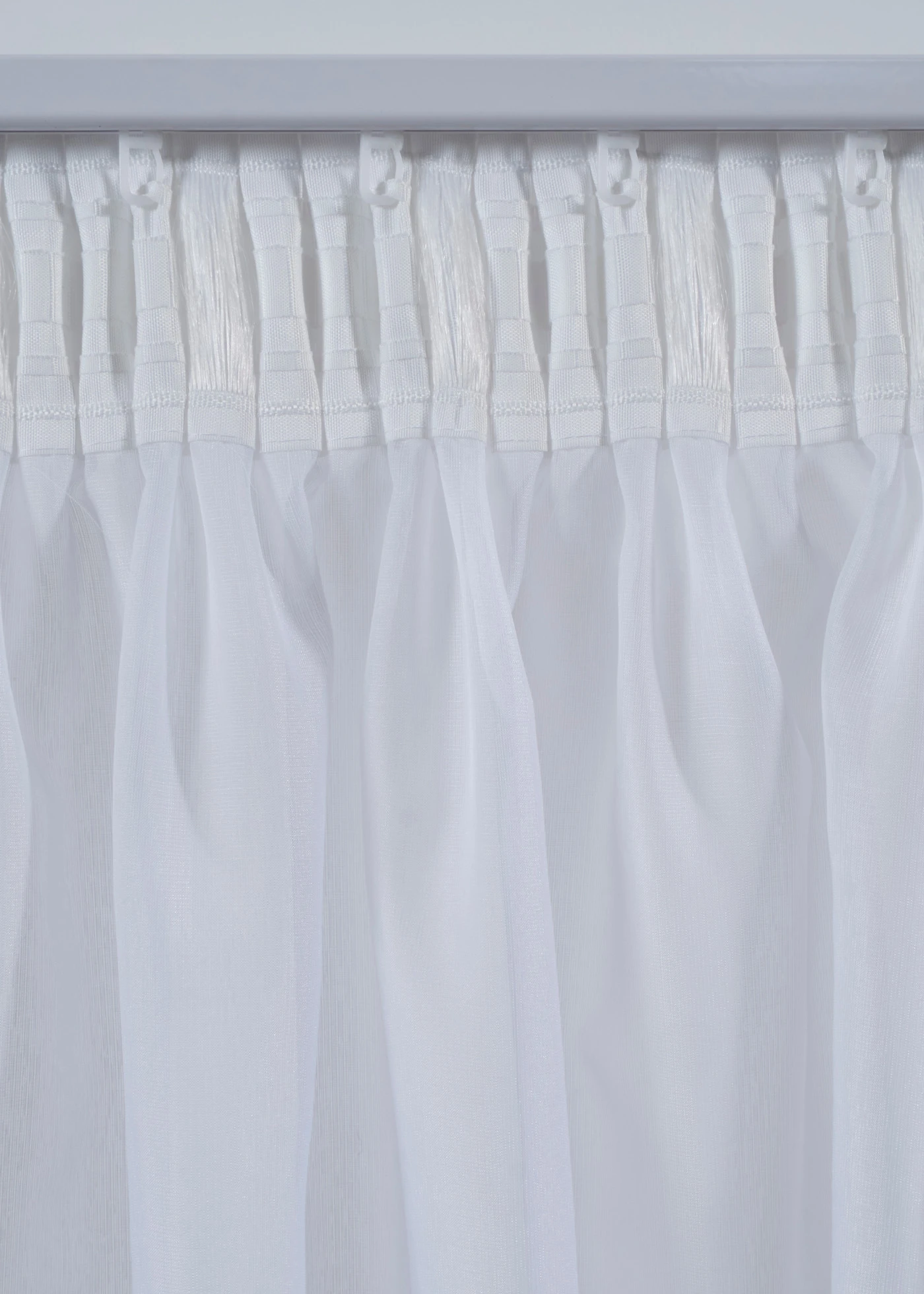 Voilage texturé en diverses tailles (1 pce) • blanc • Boutique bonprix