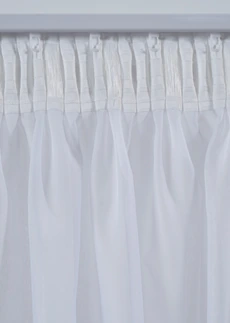 Voilage texturé en diverses tailles (1 pce) • blanc • Boutique bonprix