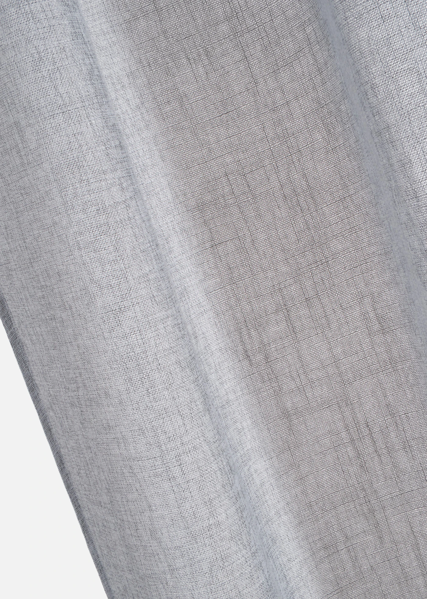 Gordijn in linnenlook (1 stuk) • lichtgrijs • bonprix online shop