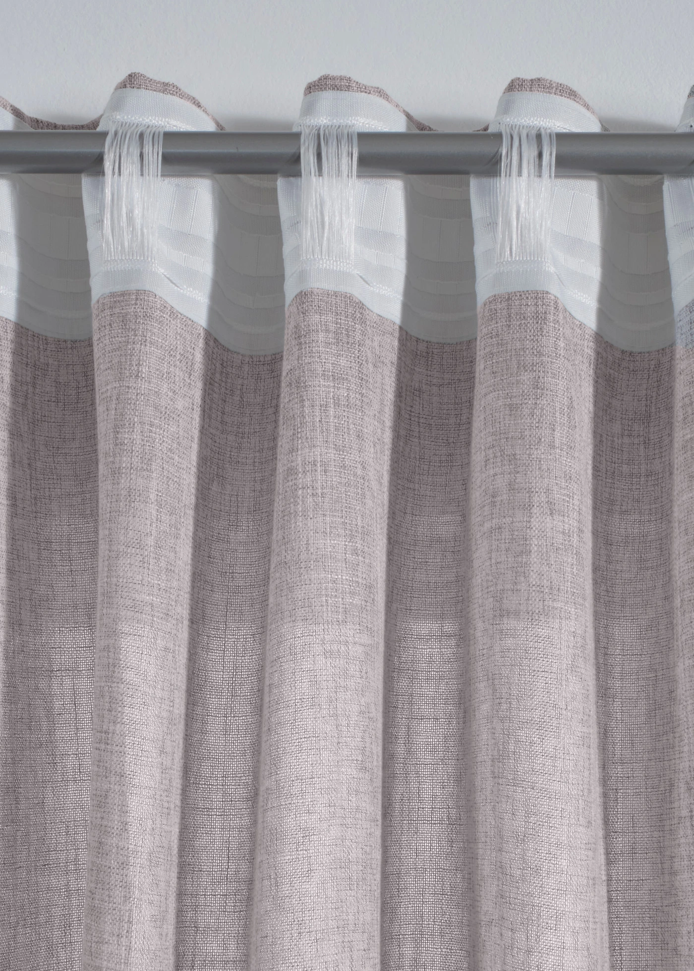 Gordijn in linnenlook (1 stuk) • taupe • bonprix online shop