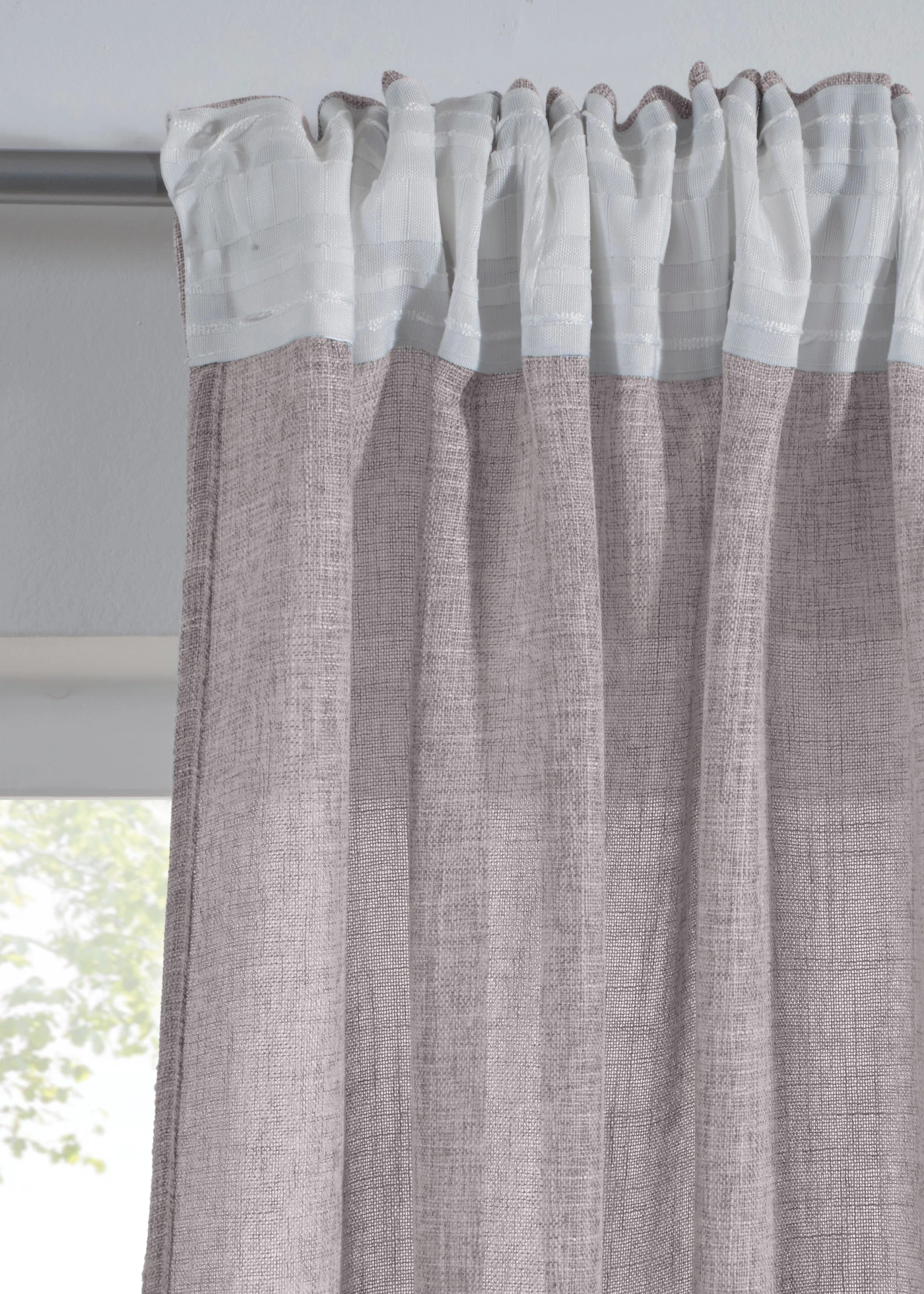 Voilage • taupe • Boutique bonprix