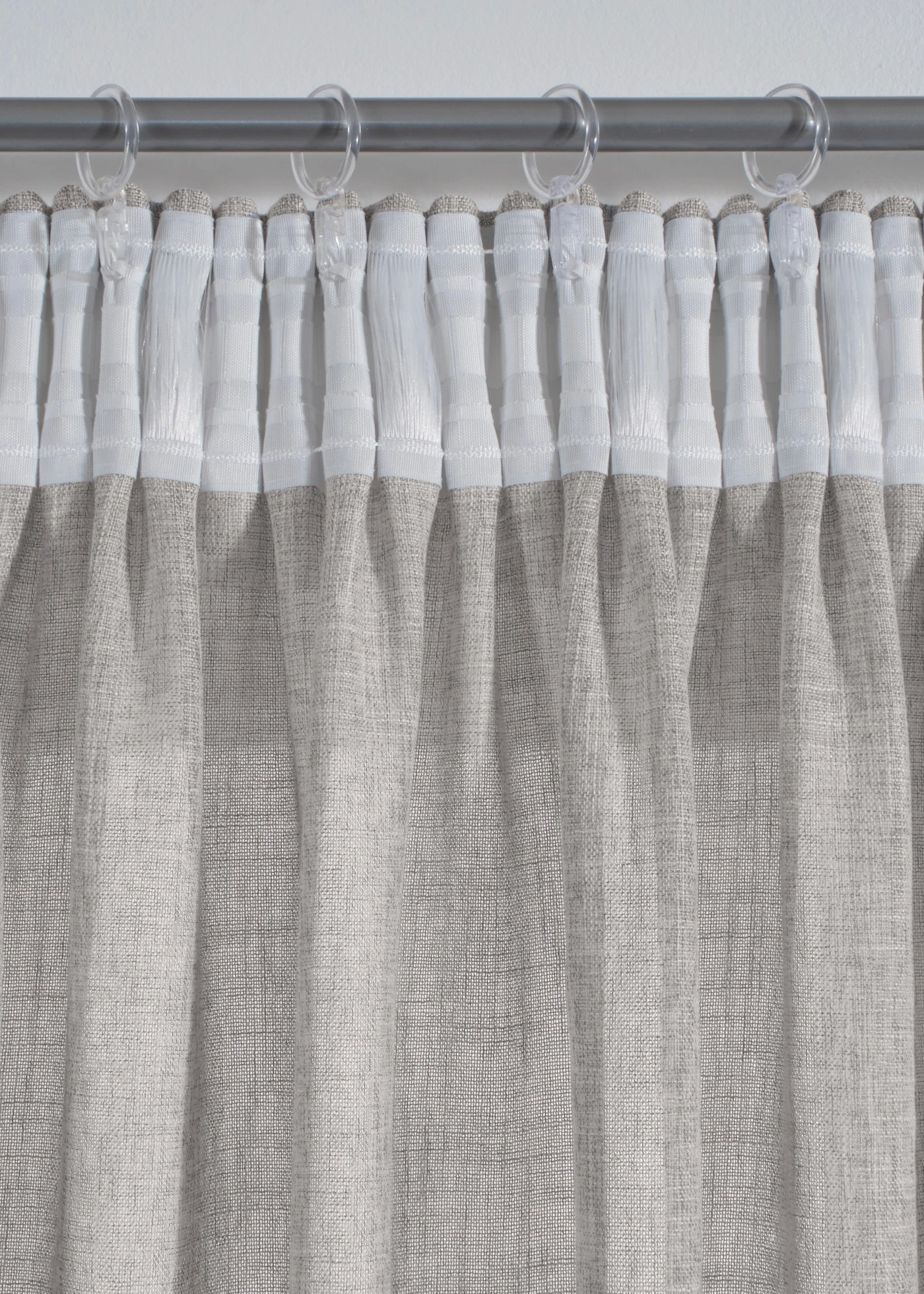 Gordijn in linnenlook (1 stuk) • taupe • bonprix online shop