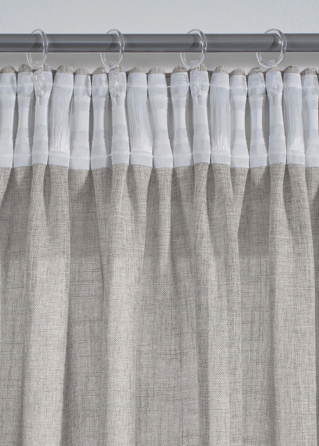 Gordijn in linnenlook (1 stuk) • taupe • product-page.page-title-suffix
