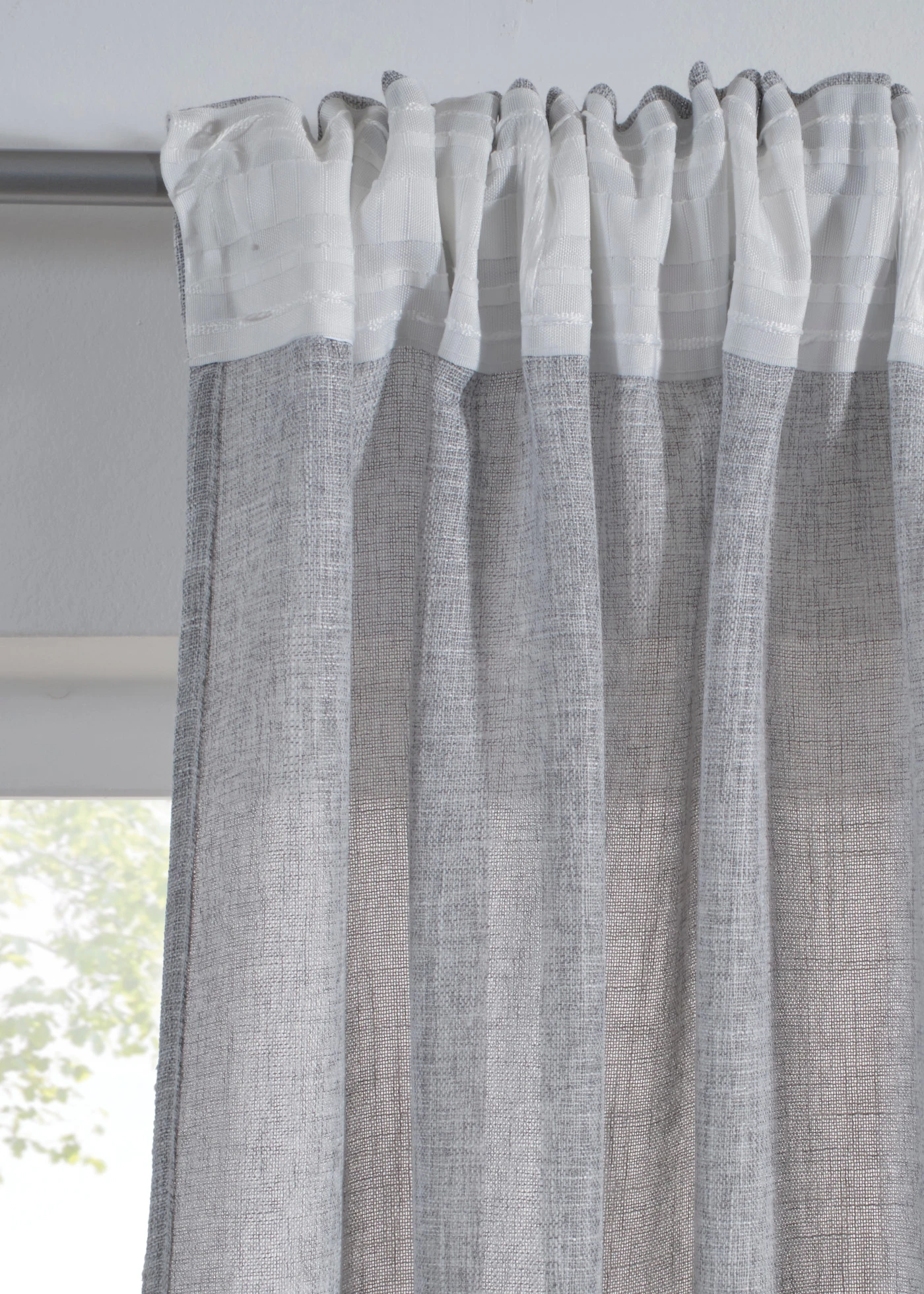 Voilage • gris clair • Boutique bonprix