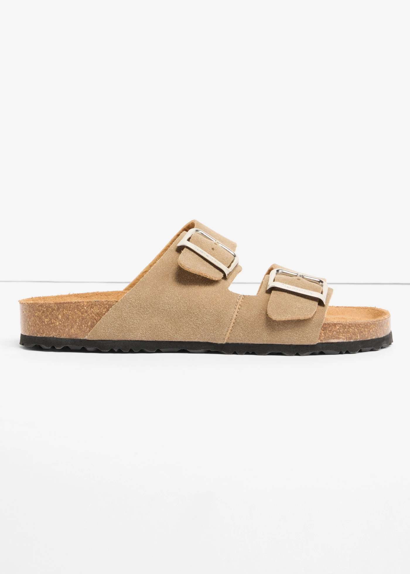 Leren slippers van Tamaris • taupe • bonprix online shop