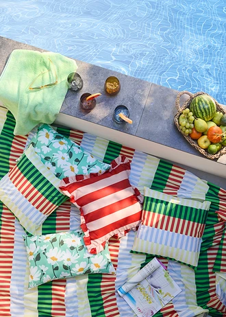 Deka s farebnými pásikmi • pestrá • obchod bonprix