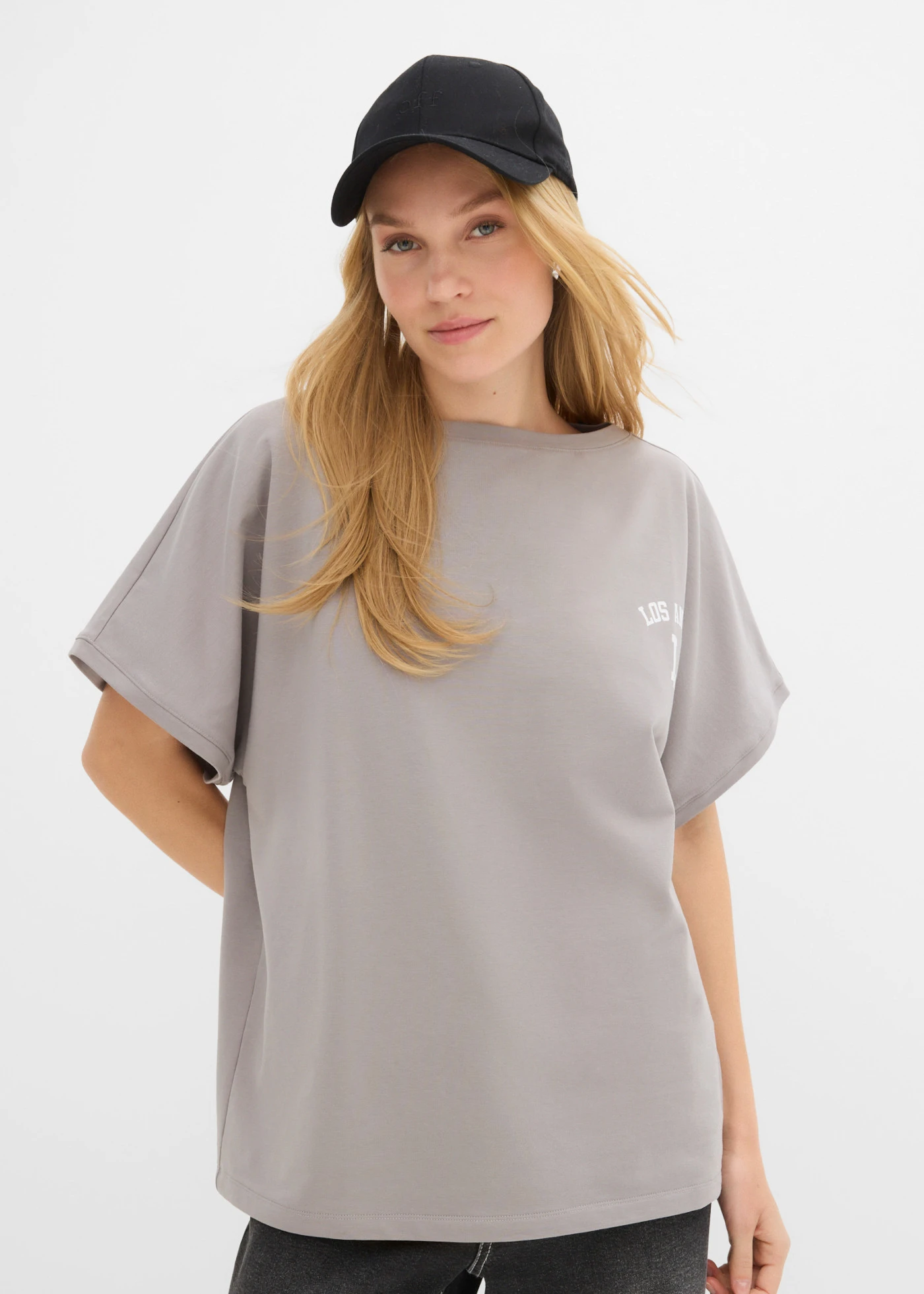Oversized shirt • grijs • bonprix online shop