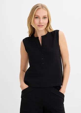 Top van biologisch katoen • zwart • bonprix online shop